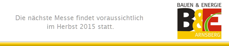 Die nchste Messe findet voraussichtlich 
im Herbst 2015 statt.